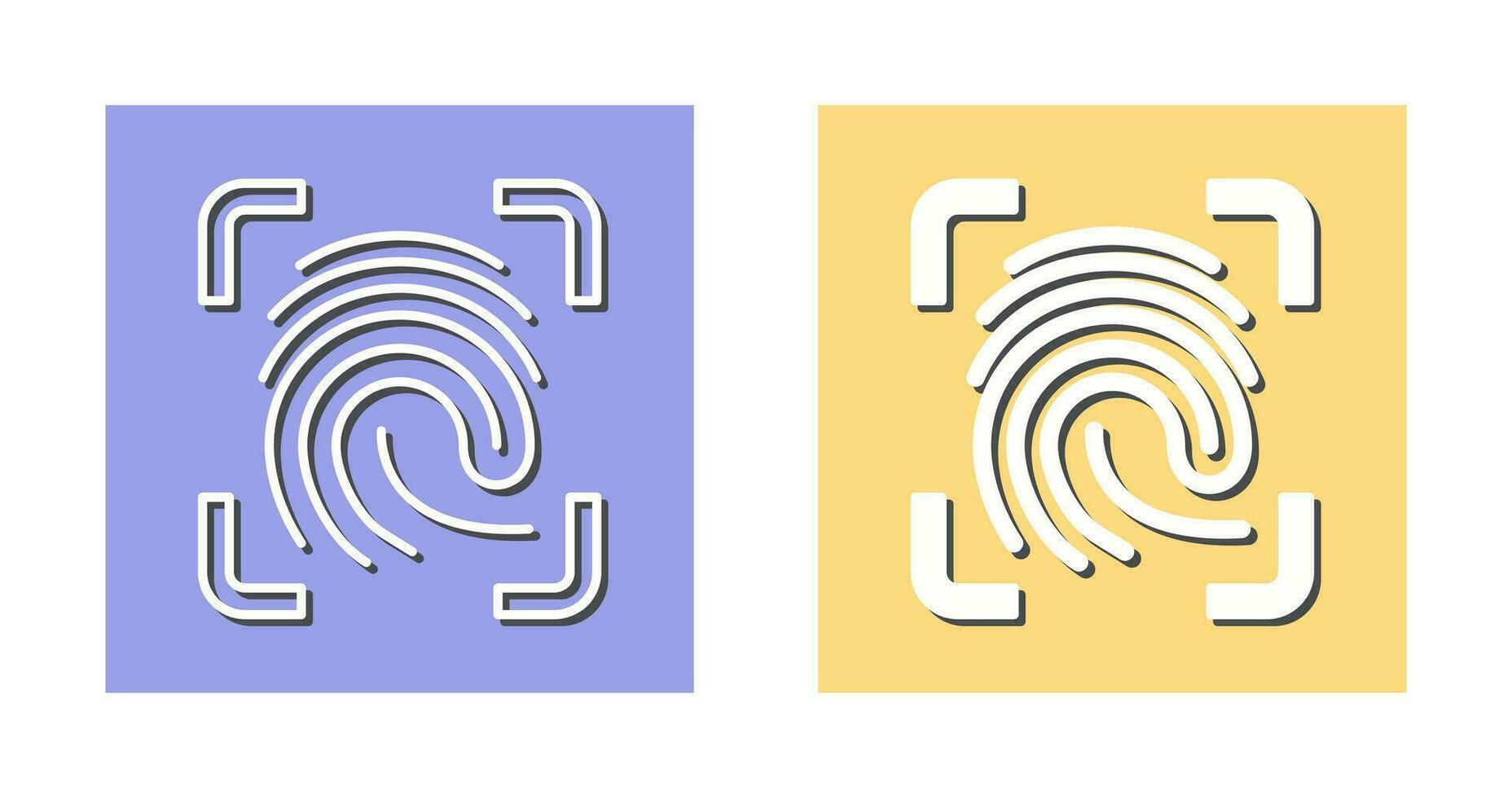Finger Print Vector Icon