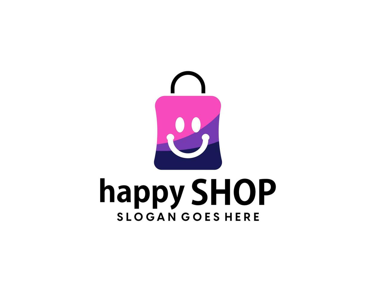 en línea tienda logo diseños modelo. ilustración vector gráfico de compras carro y tienda bolso combinación logo diseño concepto. Perfecto para comercio electrónico, venta, descuento o Tienda web elemento. empresa emblema