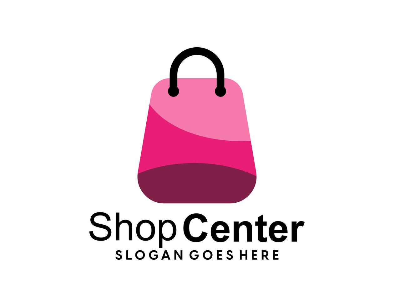 Modern gradient e commerce-logo-collection vector