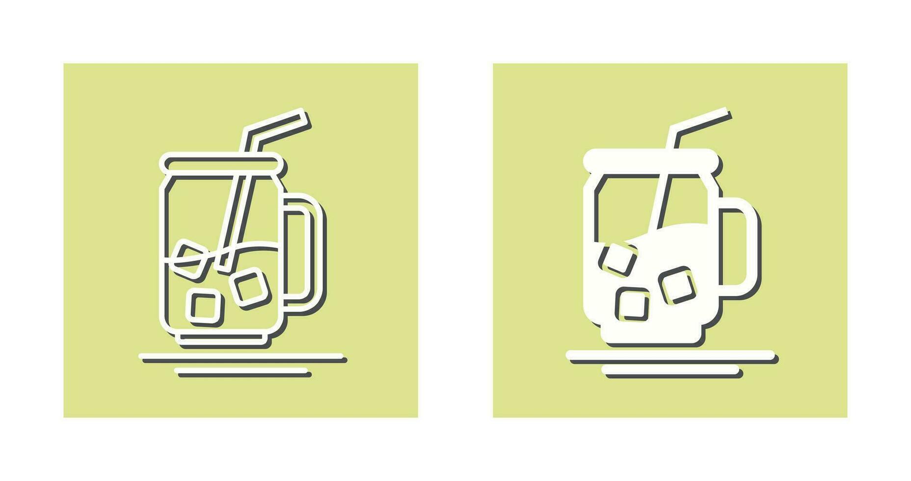 Iced Tea Vector Icon