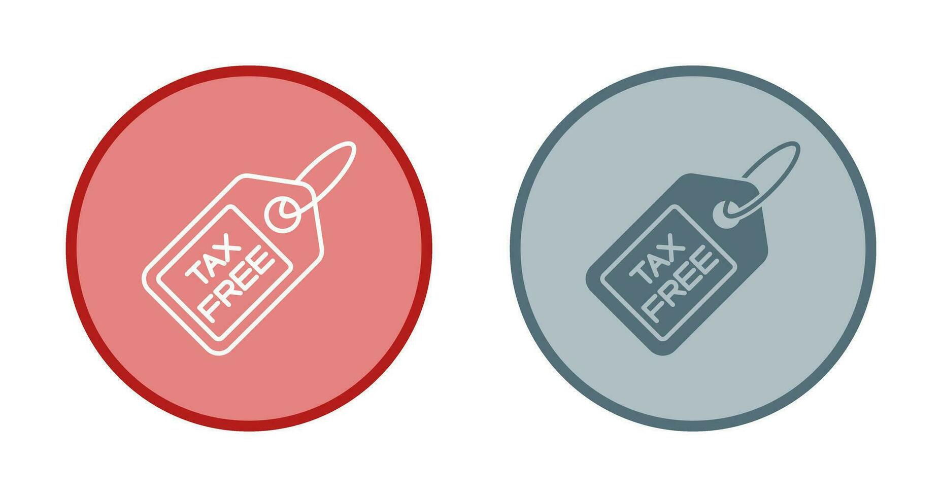 Tax Free Vector Icon