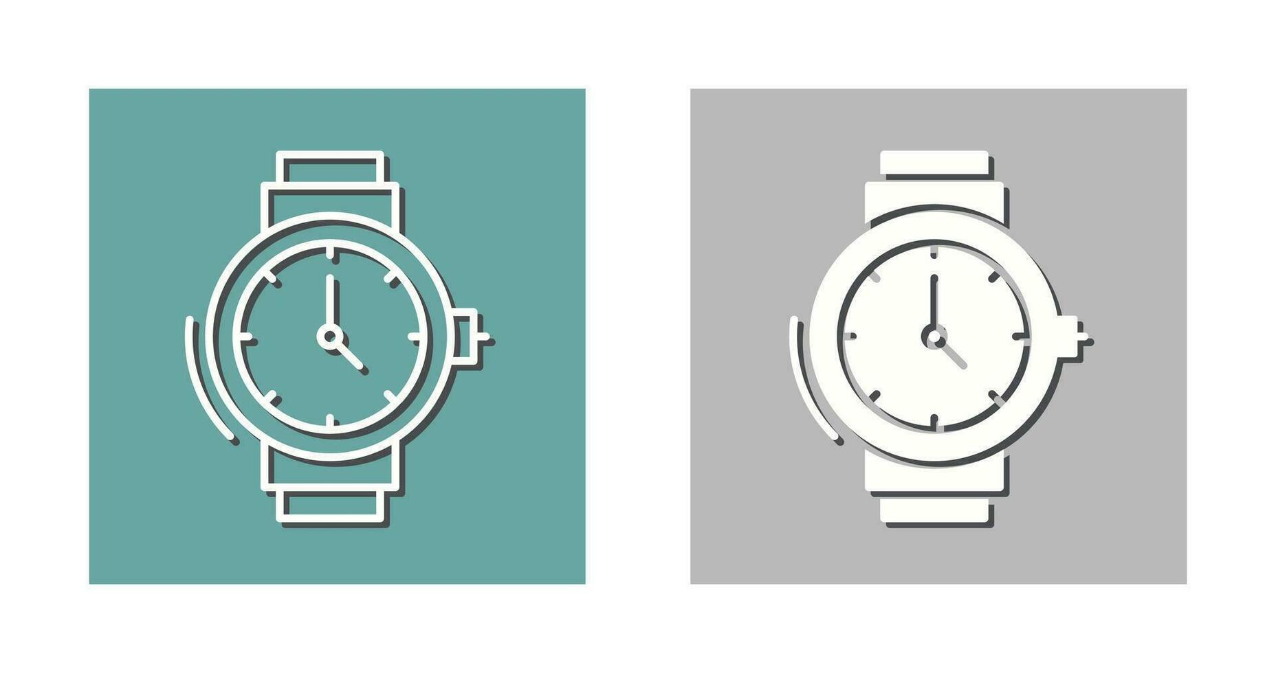 icono de vector de reloj de pulsera