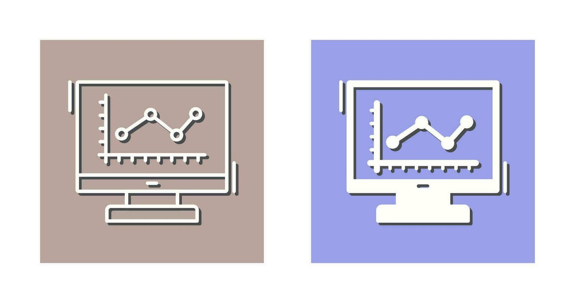 Line Chart Vector Icon