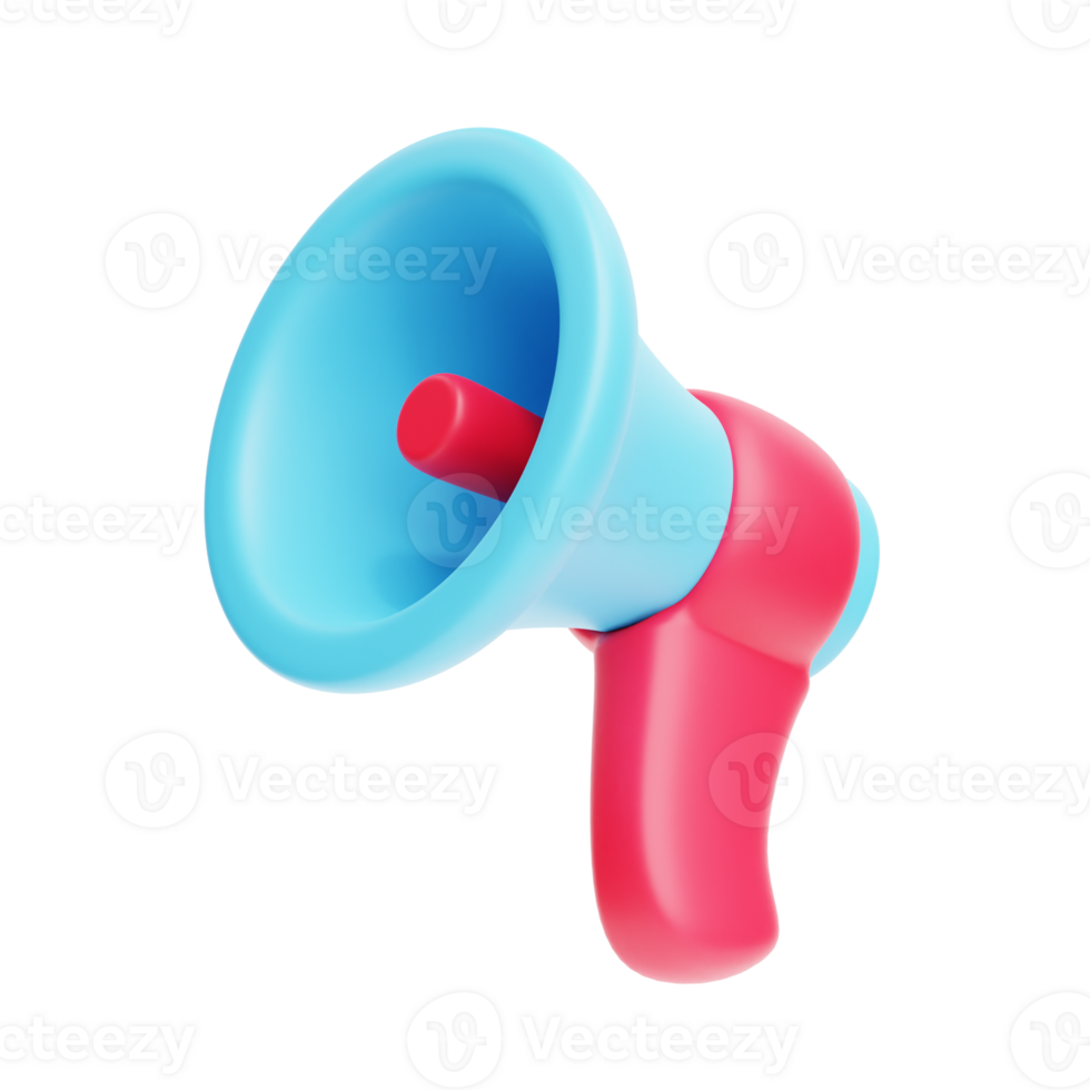 Megaphone 3d Icon png