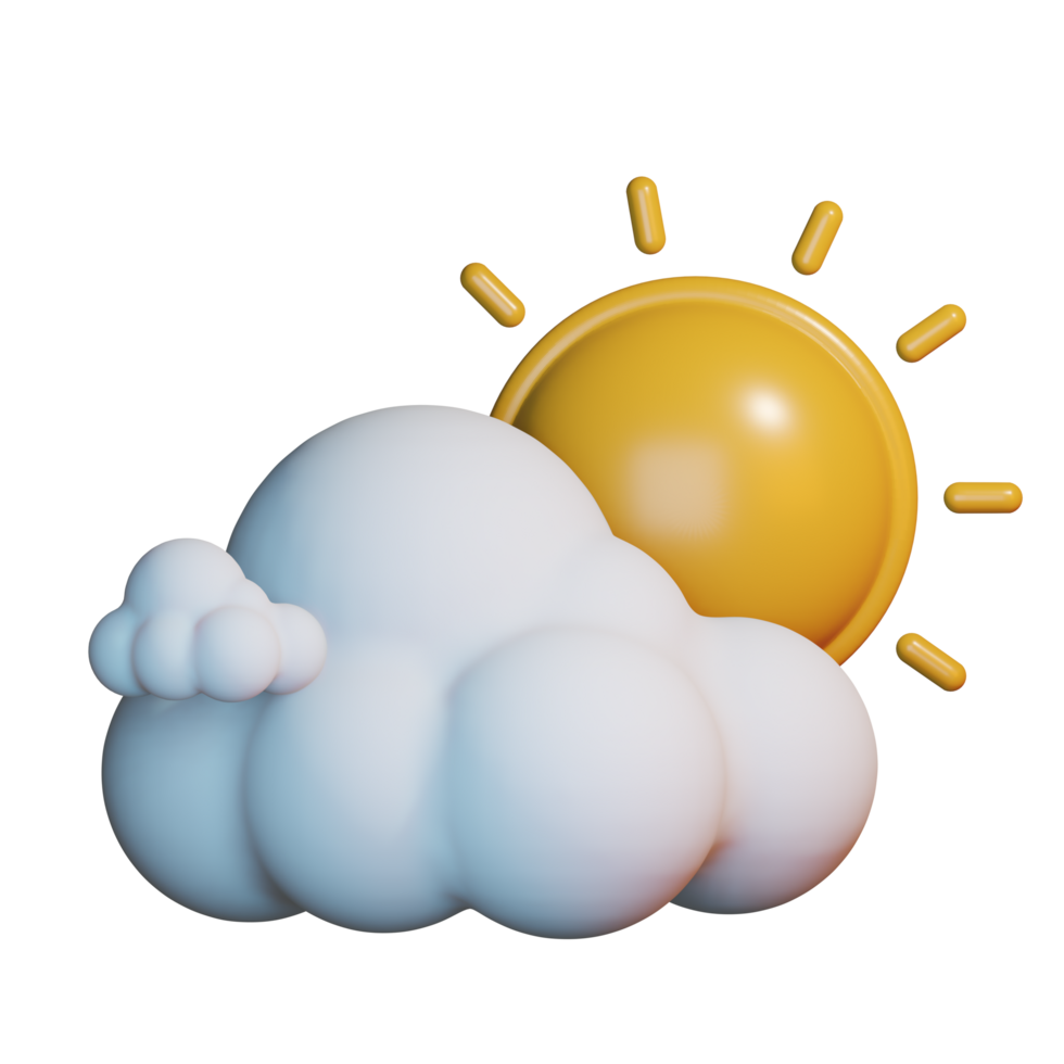 3d weather icon day png