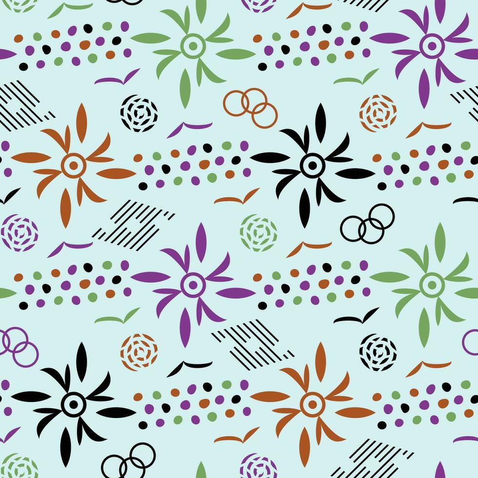 Beautiful Vector. Seamless Pattern. Textile print of fabric vector