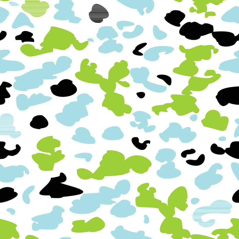 Beautiful Vector. Seamless Pattern. Textile print of fabric vector
