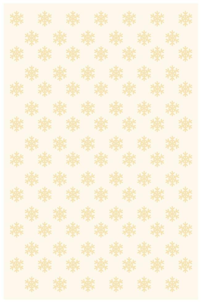 Seamless pattern with snowflakes on a beige background. The background is soft pink with a regular snowdrop pattern. Suitable for use as a background for greeting designs, banners, etc vector