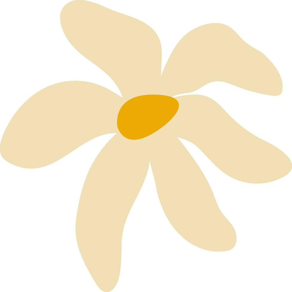 Flower on white background. 24827000 Vector Art at Vecteezy