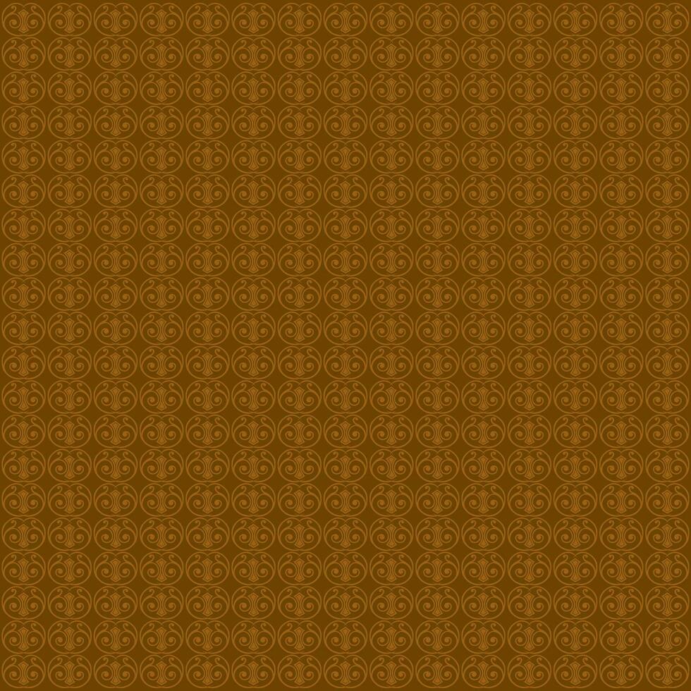 Flat seamless pattern abstract background in brown color. vector
