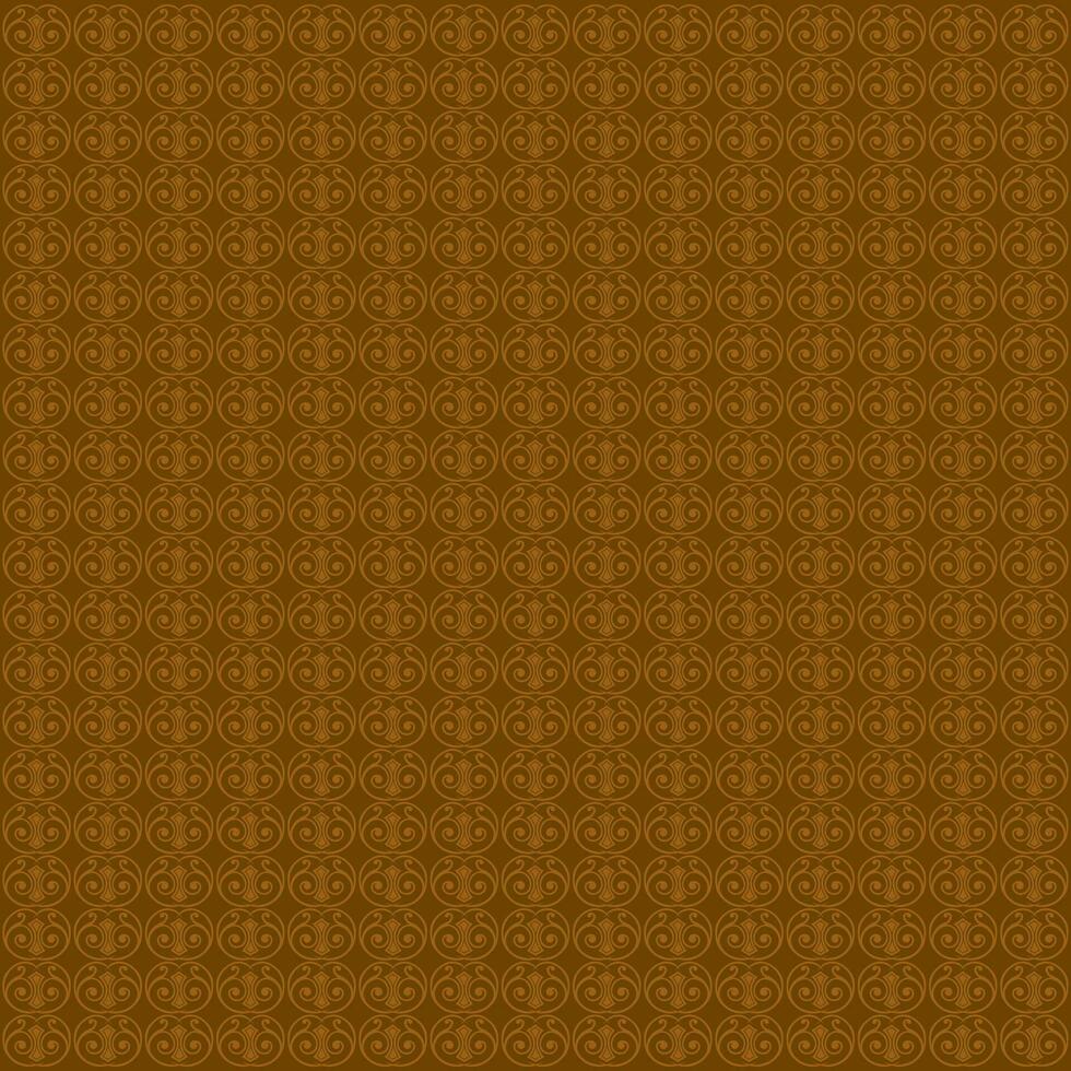 Flat seamless pattern abstract background in brown color. vector