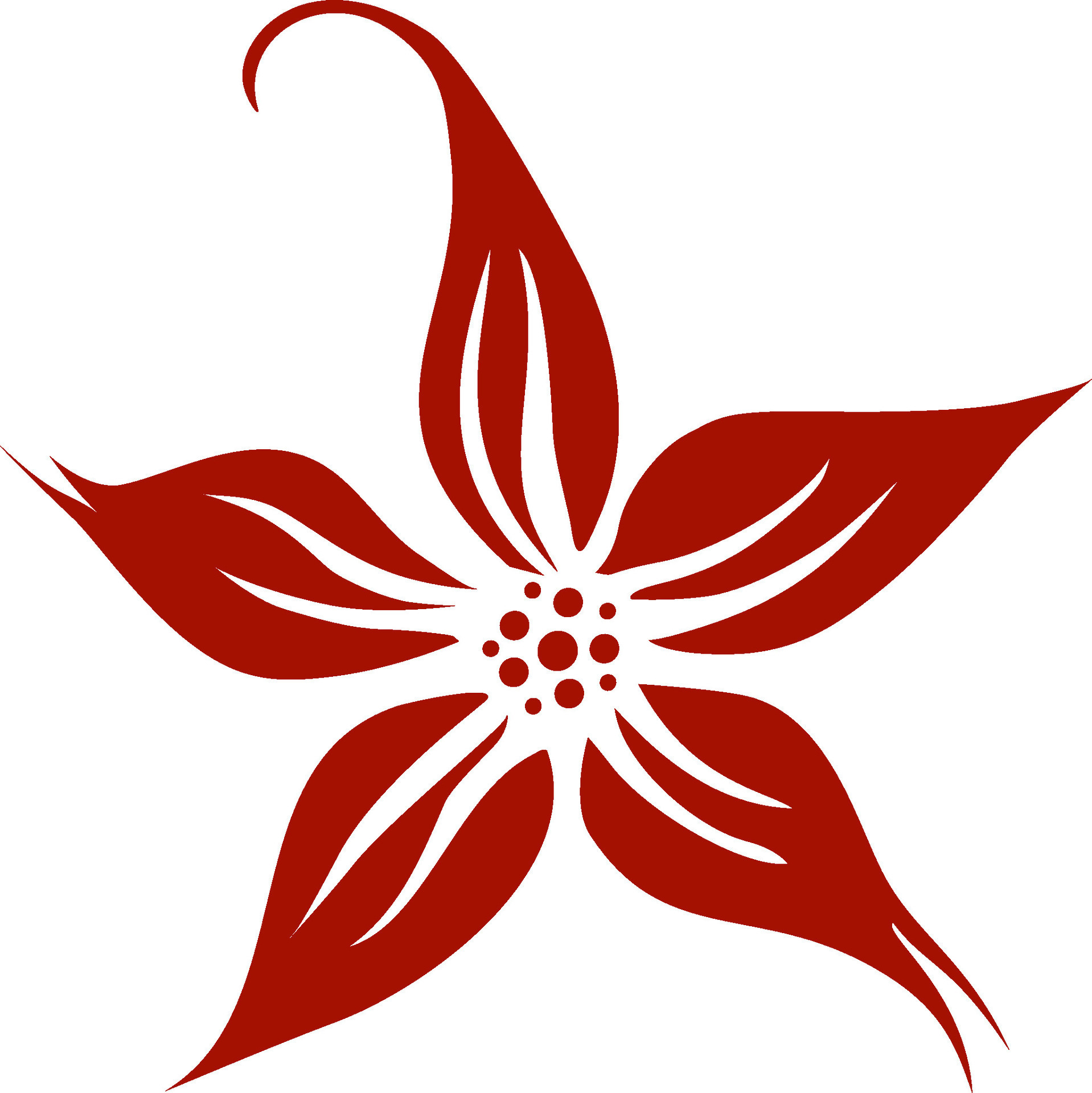 Vector illustration of flower in brown color. 24827353 Vector Art at