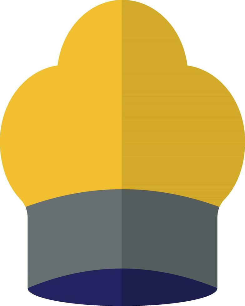 Illustration of a chef hat. vector