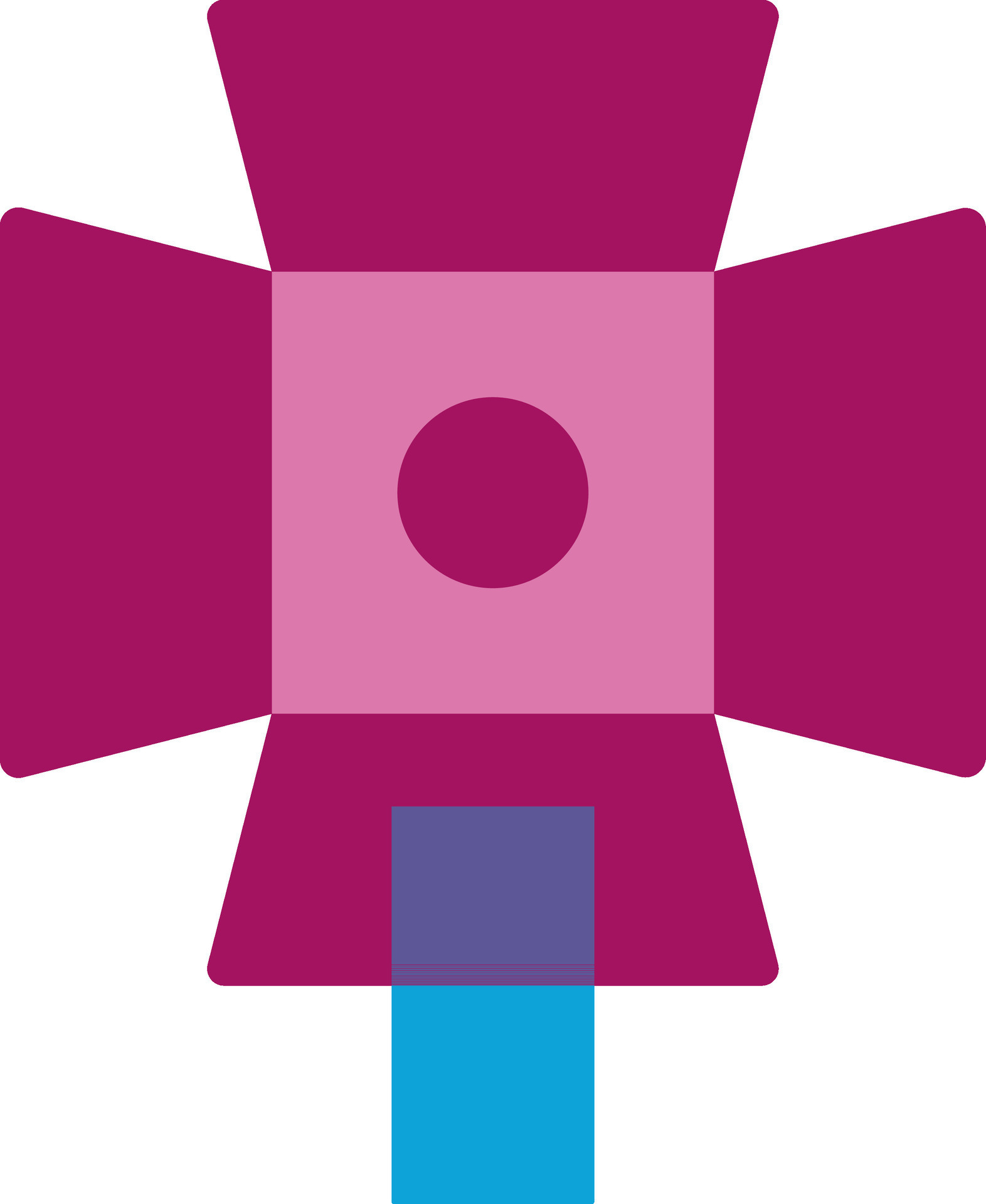 Isolated spotlight in pink color. 24827803 Vector Art at Vecteezy