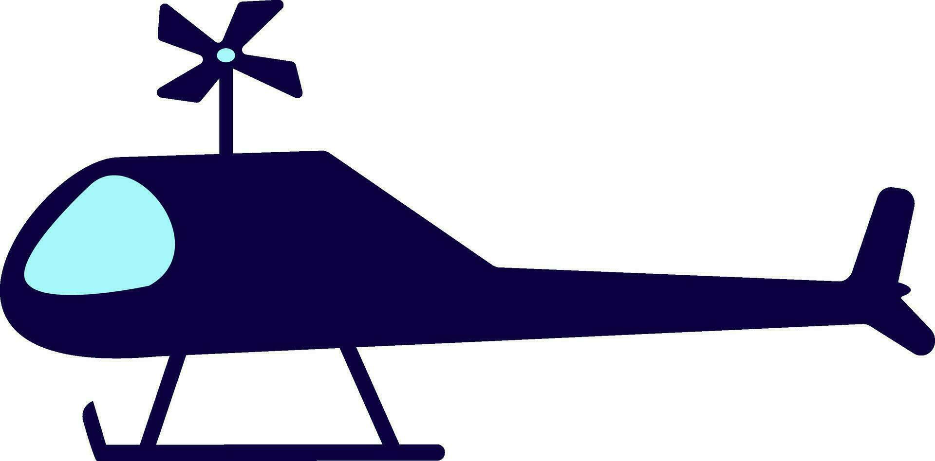 Helicopter icon design in isolated for luxury concept. vector