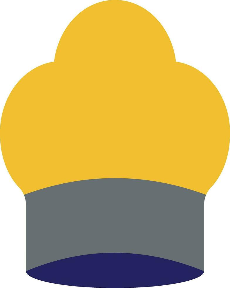 Illustration of a chef hat. vector