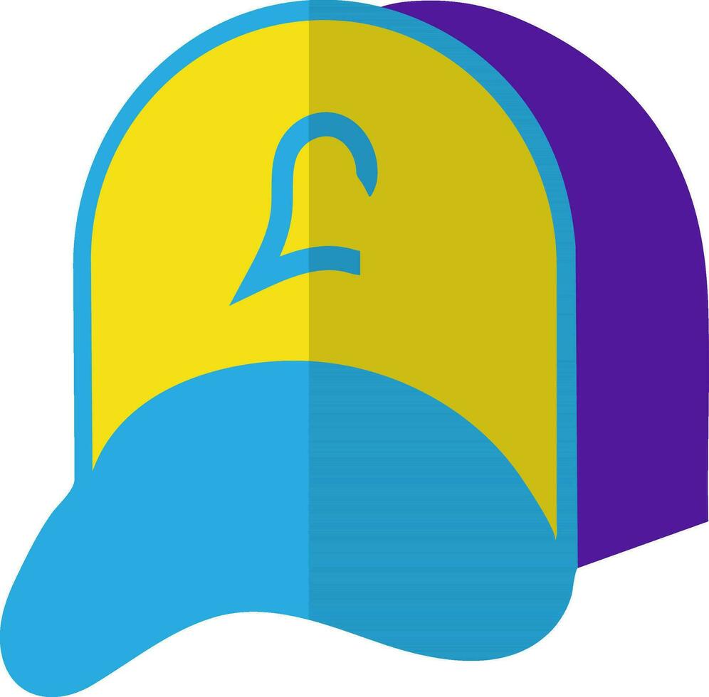 Illustration of a cap. vector