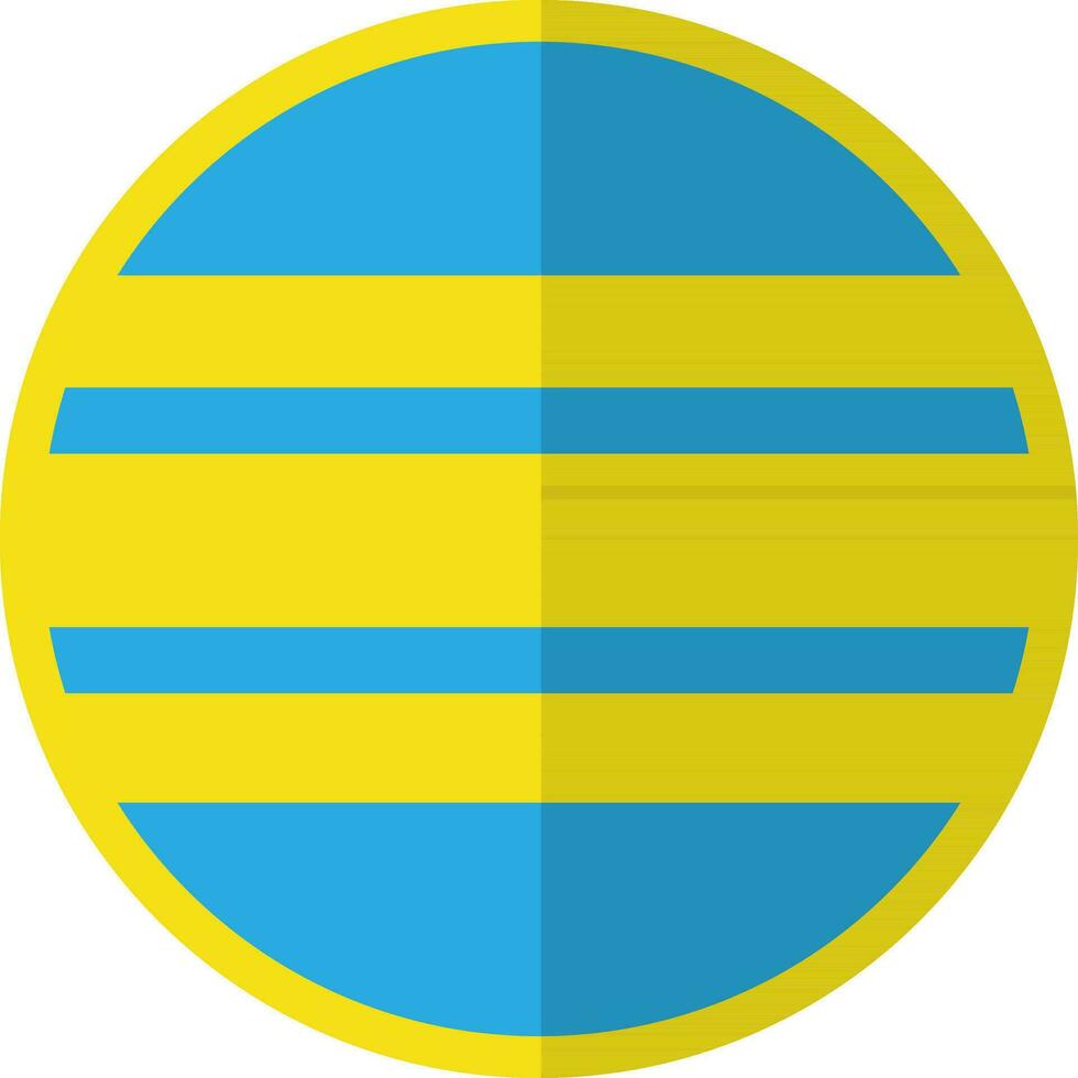 Illustration of a pokeball. vector