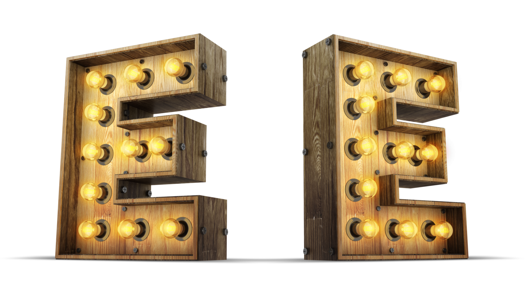 Wood alphabet with light bulb. png