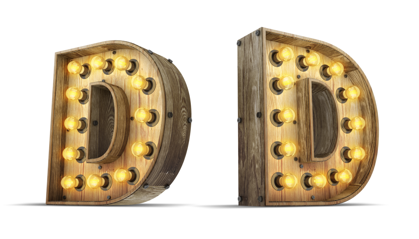 Wood alphabet with light bulb. png