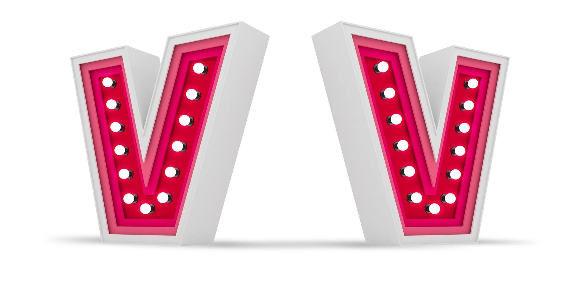 Colorful alphabet light bulb, Color layer and Deep text 3d rendering Illustration, Color layer and Deep text 3d rendering Illustration. png