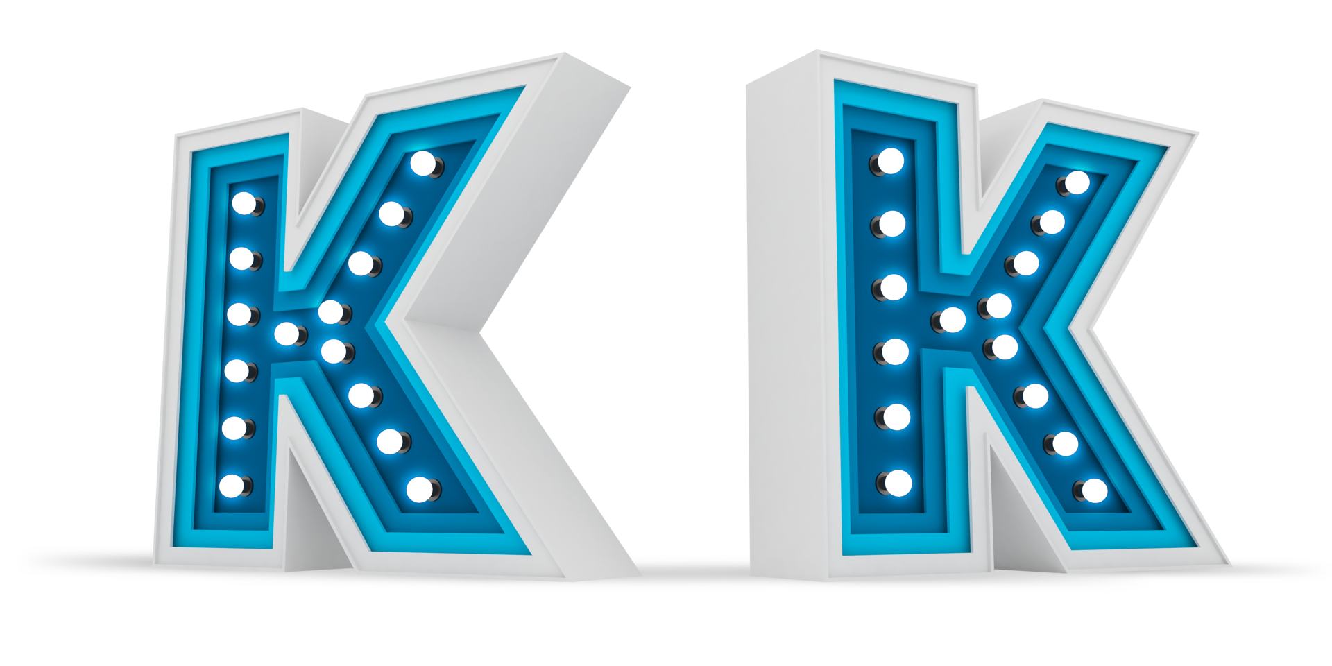 Colorful alphabet light bulb, Color layer and Deep text 3d rendering Illustration, Color layer and Deep text 3d rendering Illustration. png