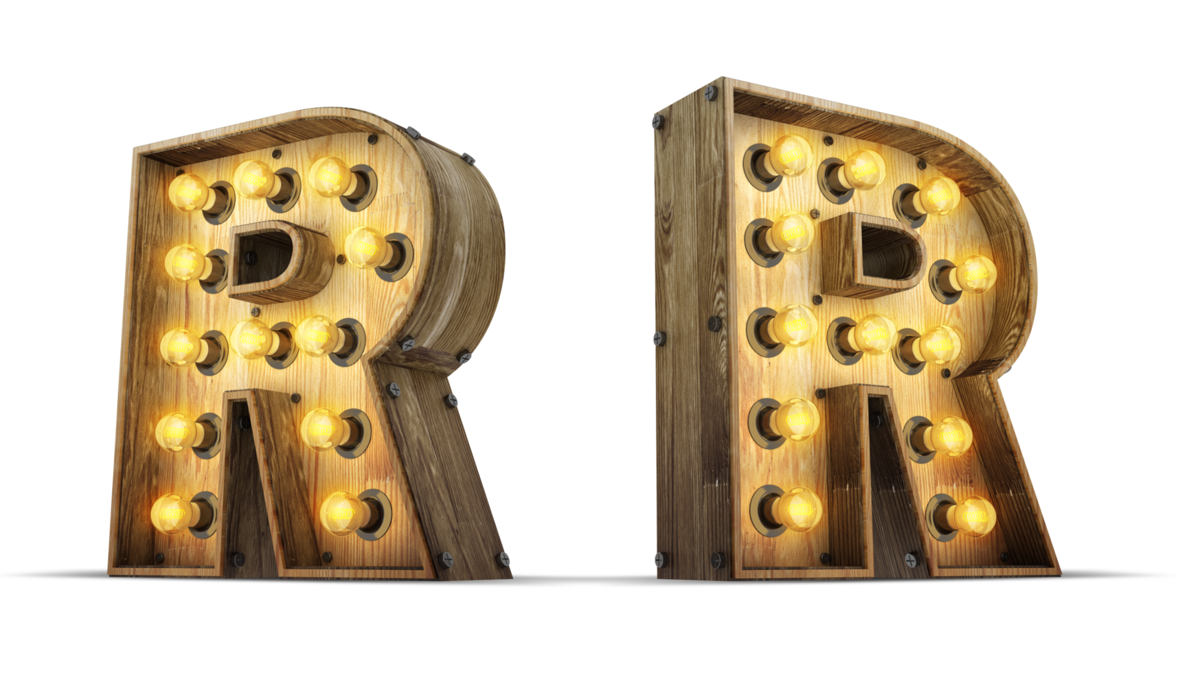 Wood alphabet with light bulb. png