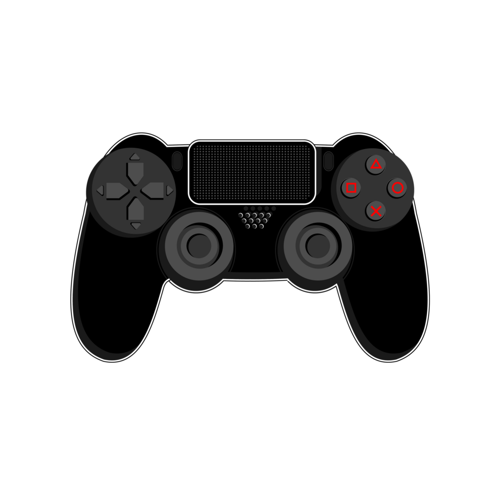 Wired joystick gamepad controller png