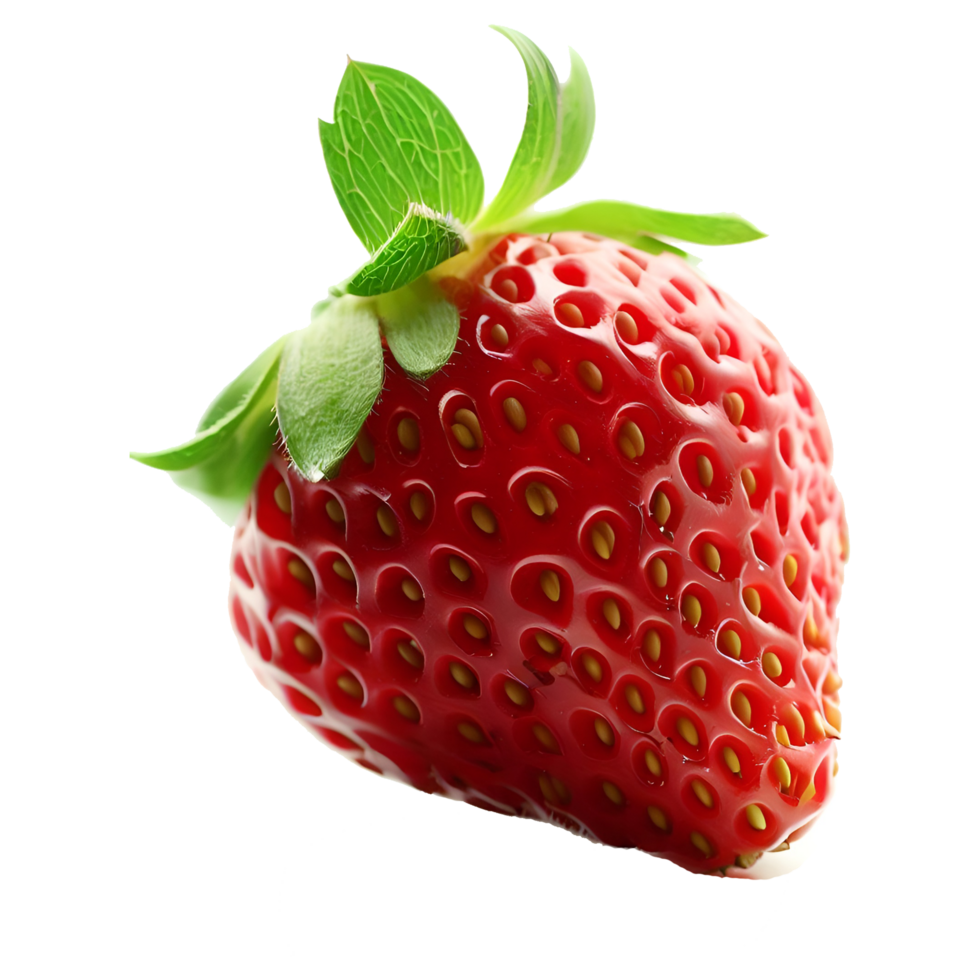 Delicious Ripe Strawberry generative with AI png