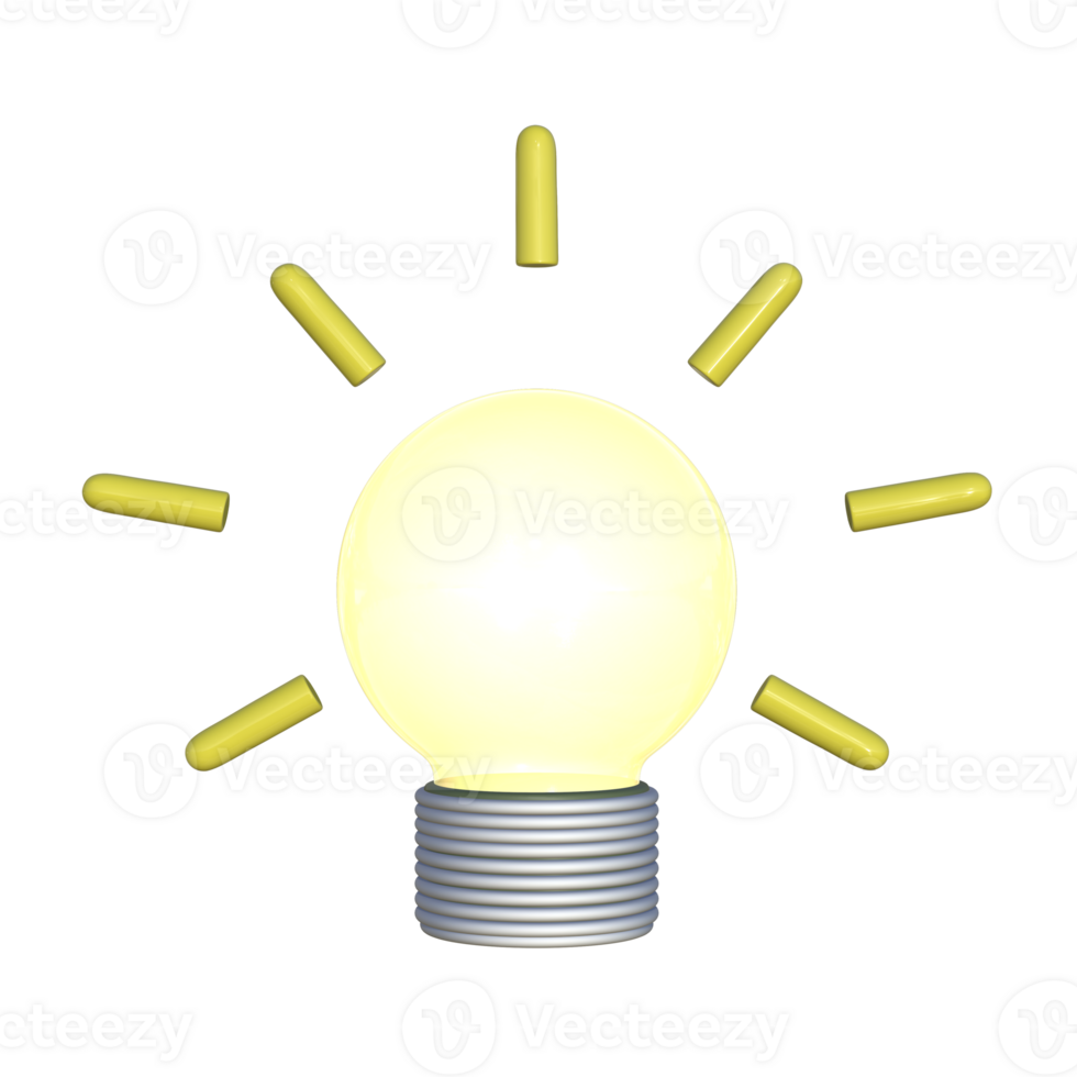 3D icon energy elements minimal new png