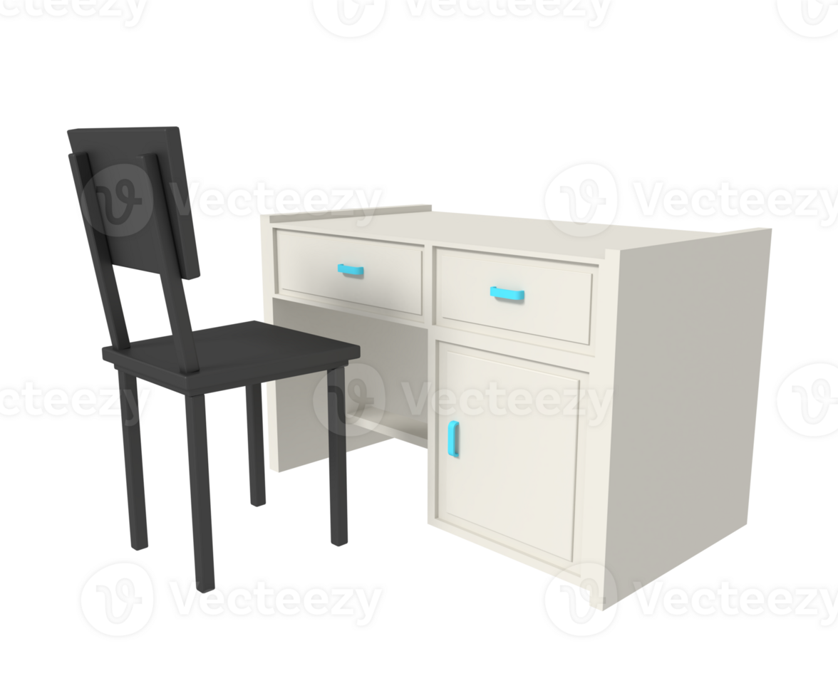 Study table and chairs 24831121 PNG