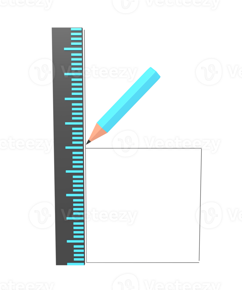 Straight line ruler png