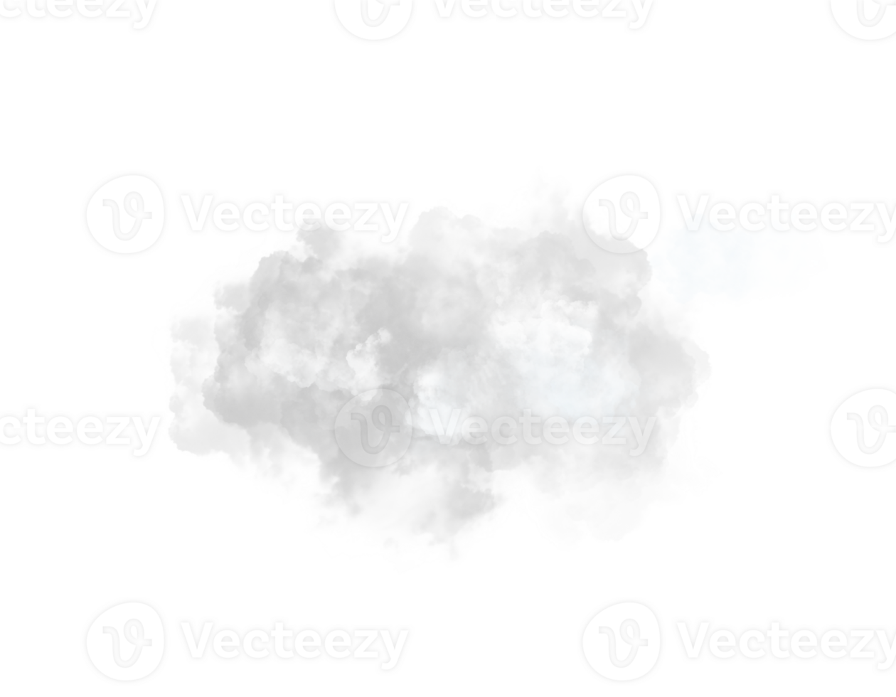 set of realistic smoke or cloud isolated on transparency background png