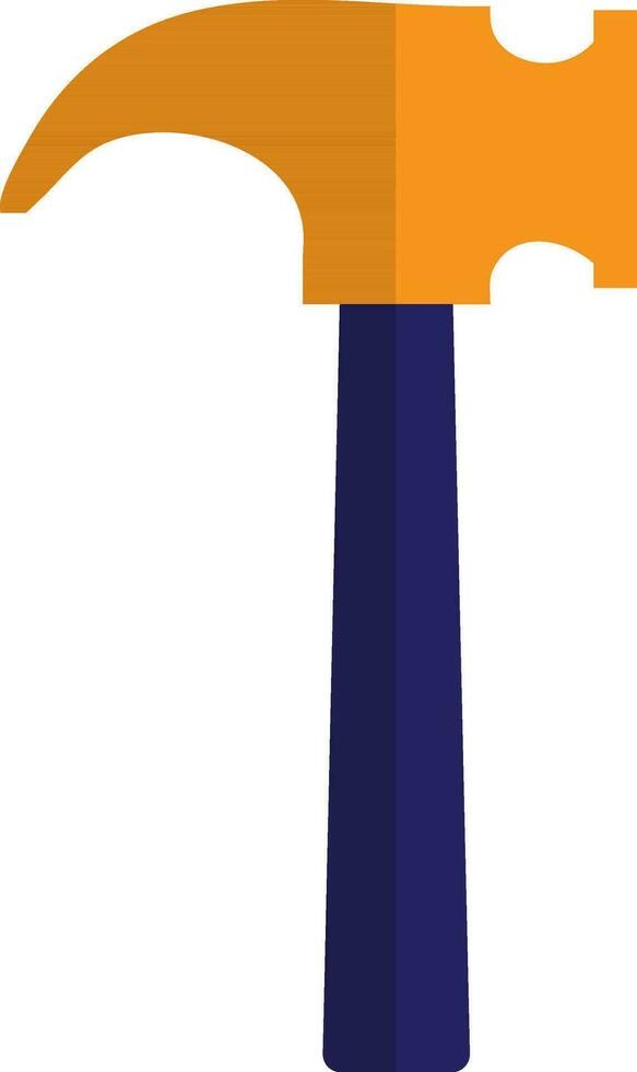 Hummer made by blue and yellow color. vector
