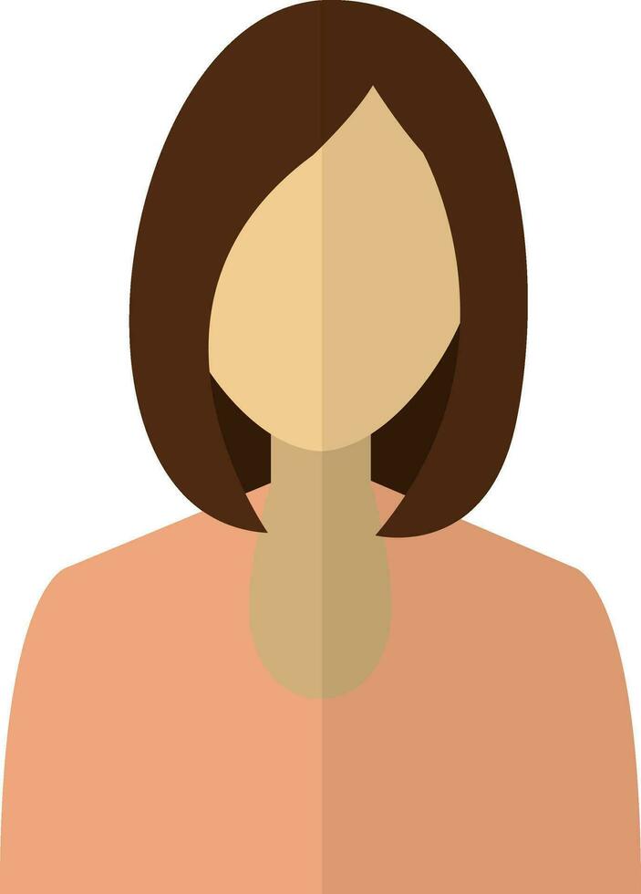 Business woman character. vector