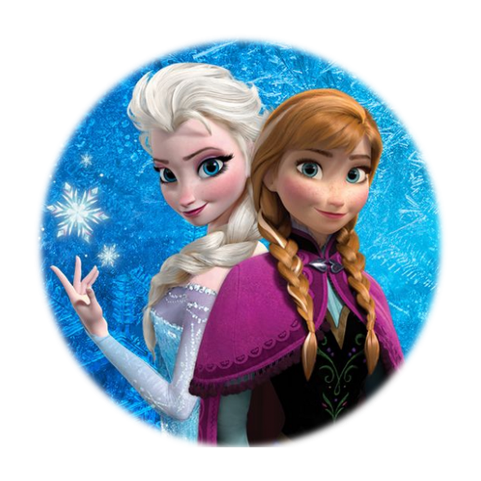 Frozen Elsa Y Anna png