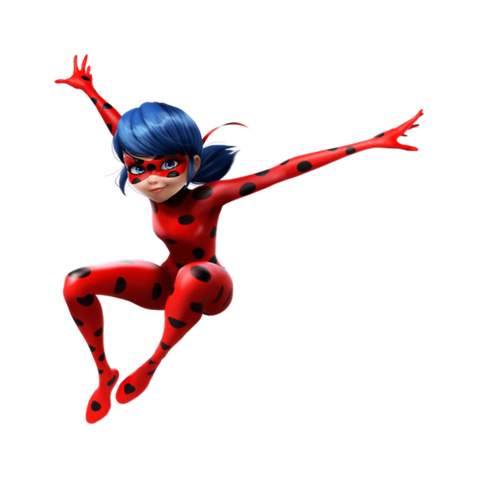 Jumping Miraculous Ladybug 24834059 PNG