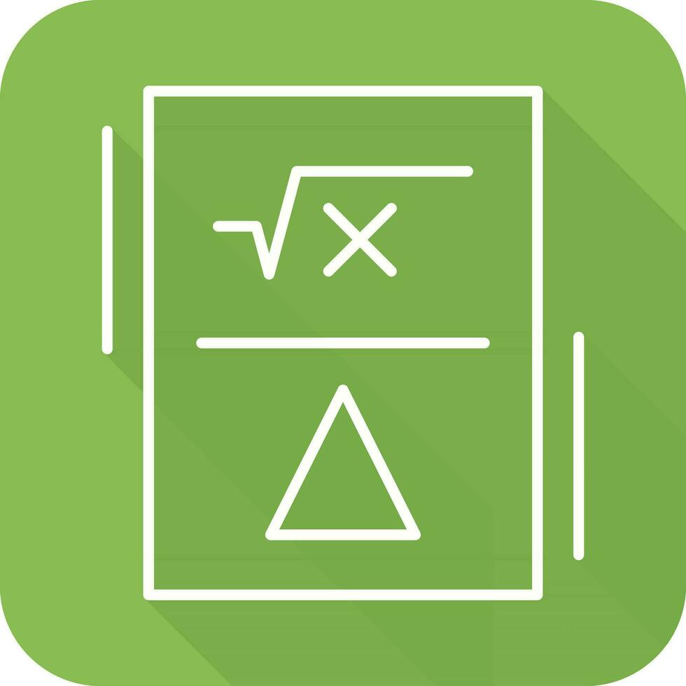 Formula Vector Icon