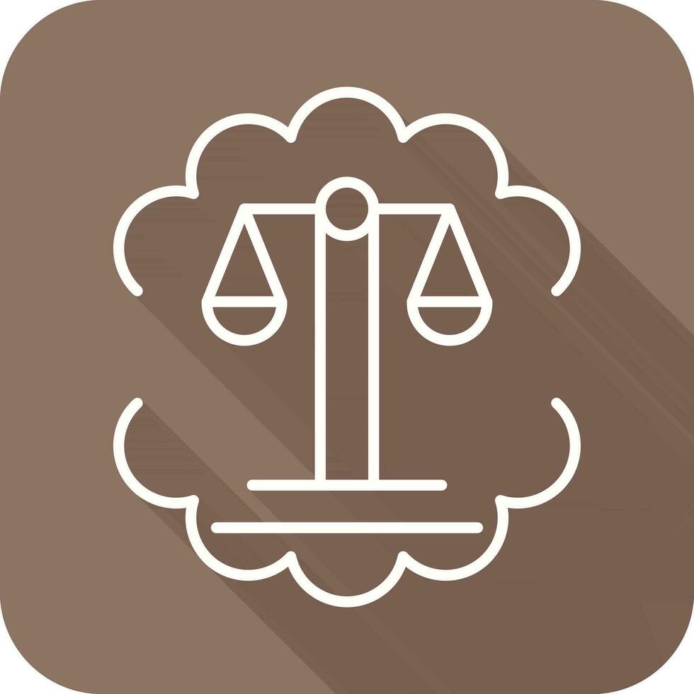 Justice Scale Vector Icon