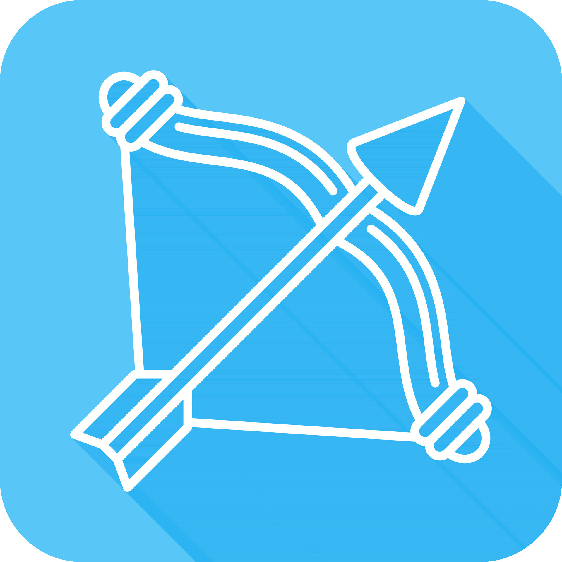 Bow Vector Icon 24835195 Vector Art at Vecteezy