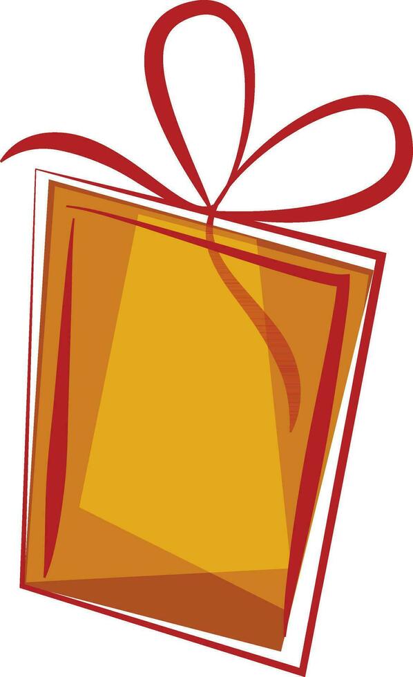 Vector illustration of gift box.