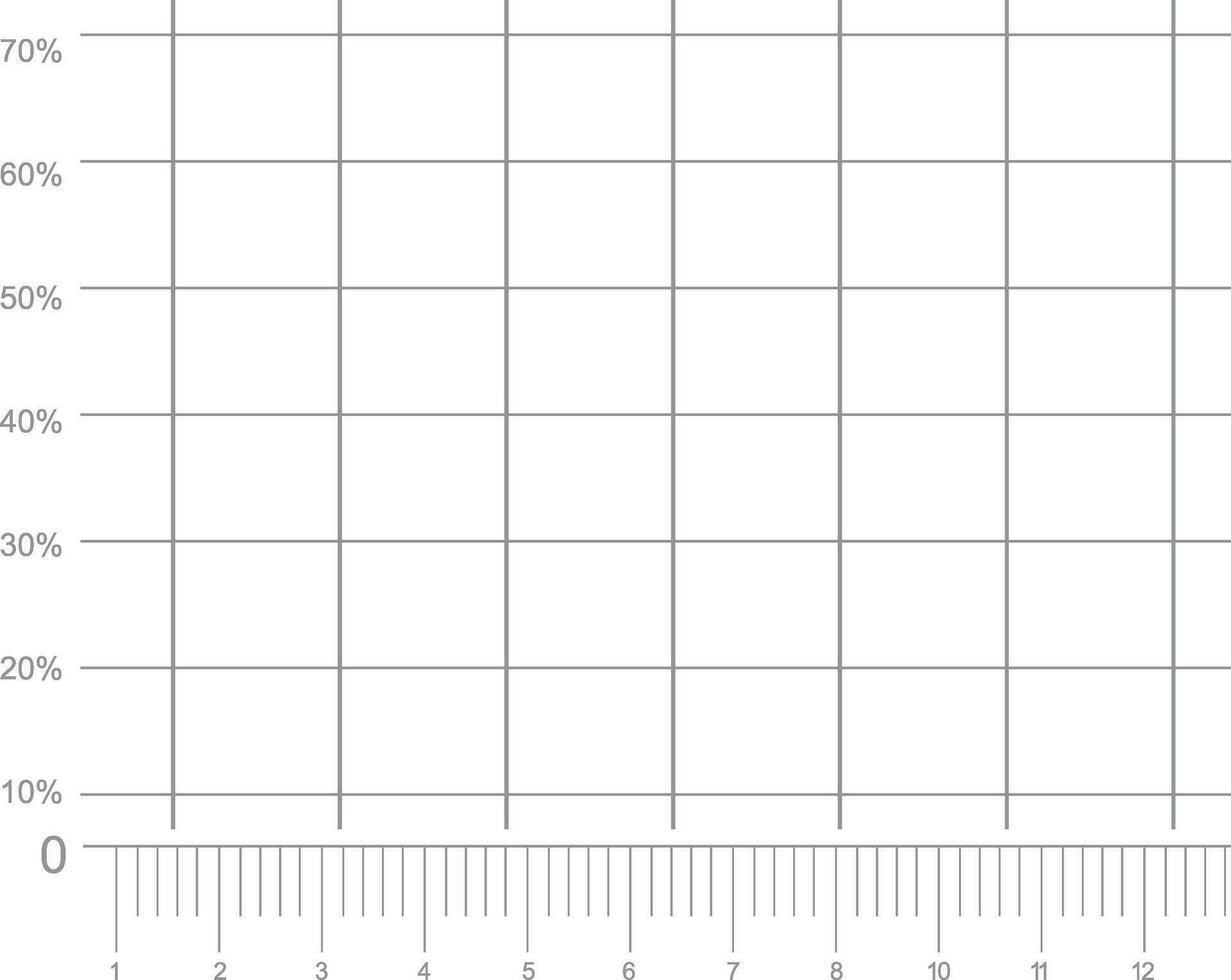 Illustration of graph paper. vector