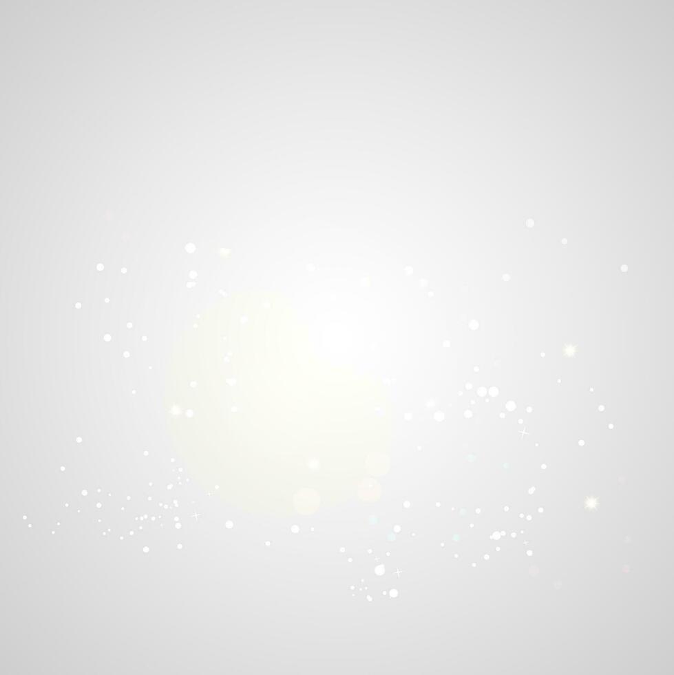 Shiny abstract background with dots and stars. vector