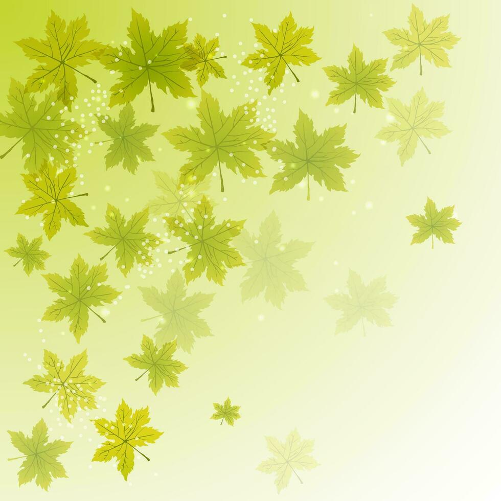otoño hojas para naturaleza concepto. vector