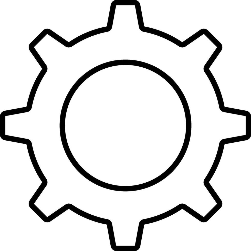 Gear or Cogwheel symbol for Business. vector