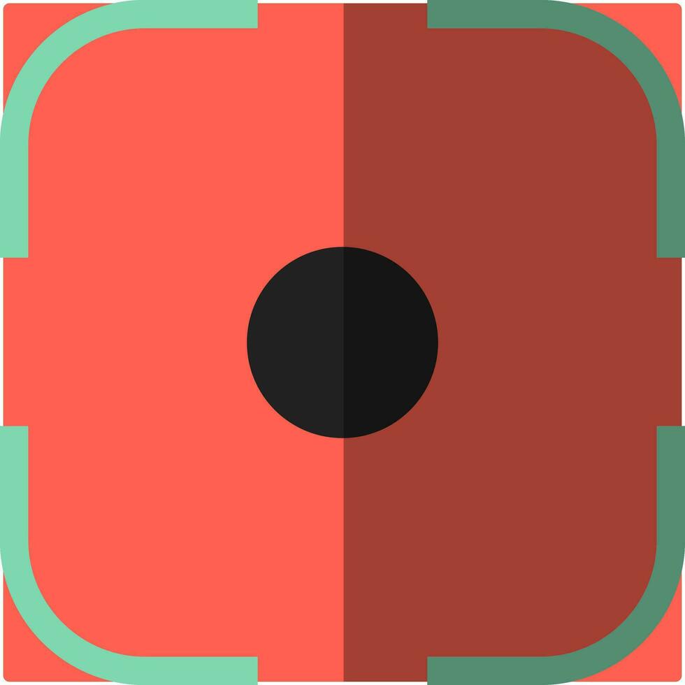 Camera focus icon or symbol. vector