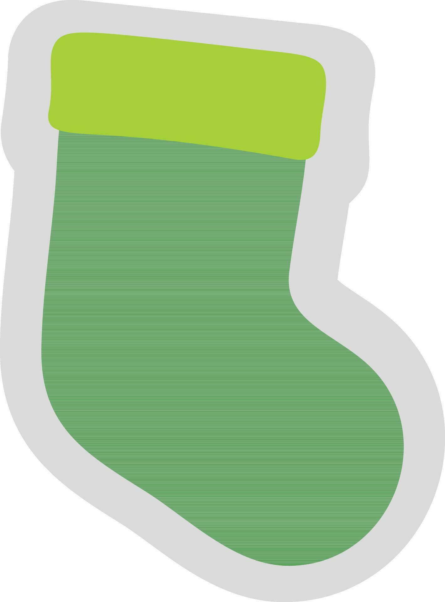 Illustration of green sock icon. 24838699 Vector Art at Vecteezy