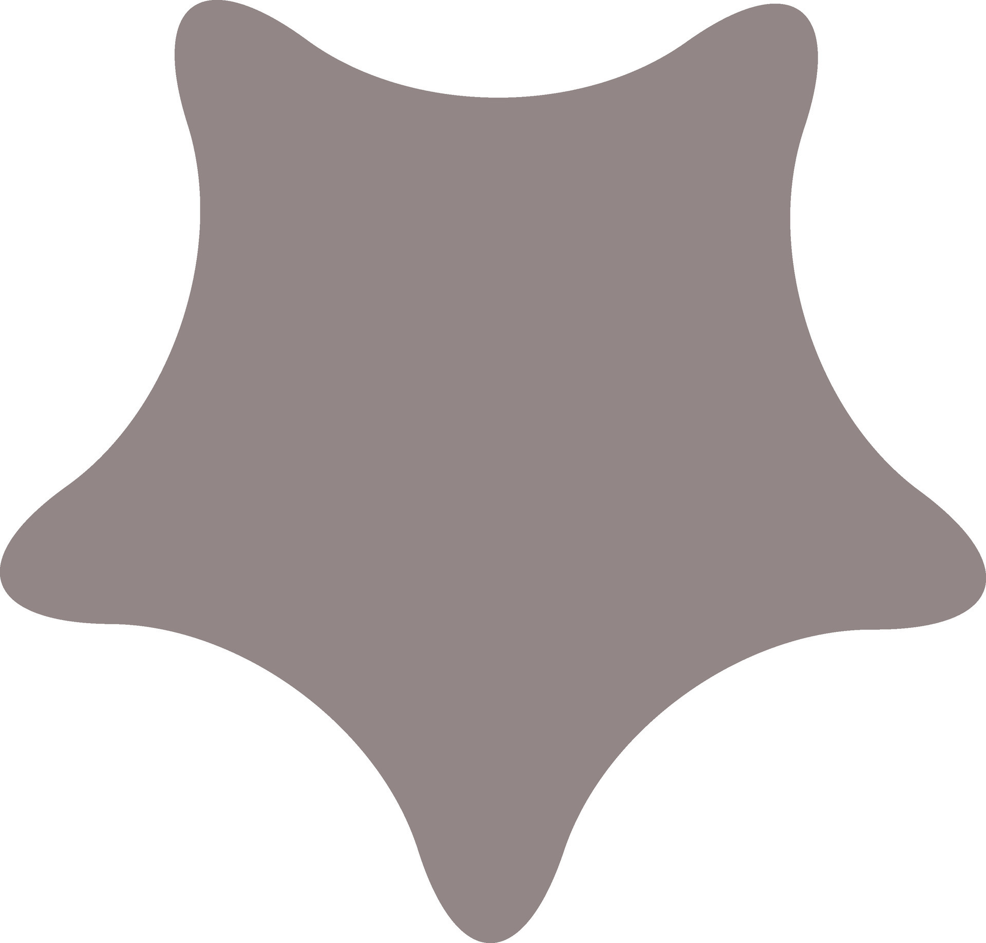 Gray color star in flat style. 24838767 Vector Art at Vecteezy