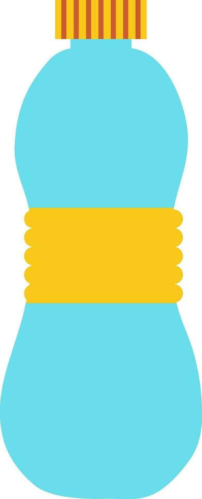 Isolated bottle in flat style. vector