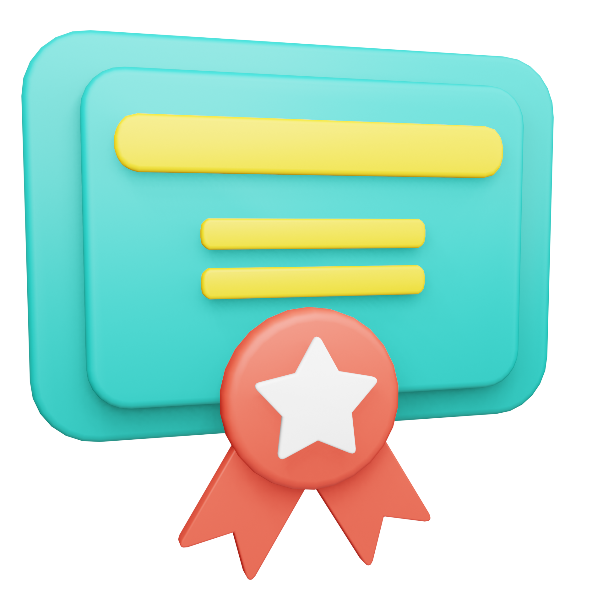3d-left-side-rendered-certificate-a-symbol-of-excellence-in-education